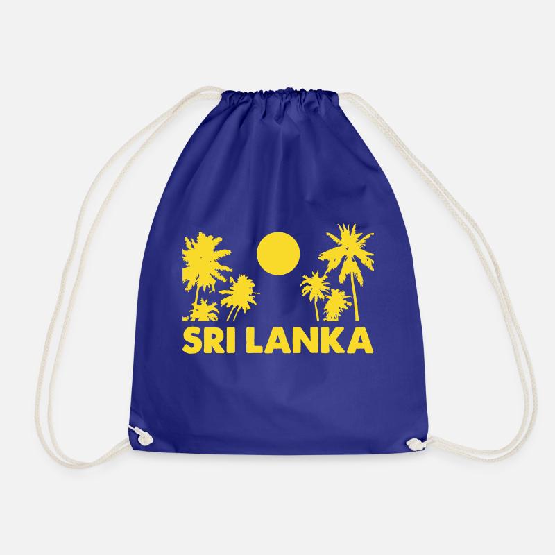 sri lanka - Turnbeutel - Königsblau