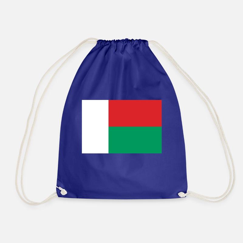 Madagaskar - Turnbeutel - Königsblau