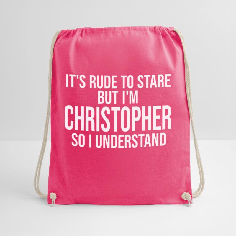 Vorname Christopher Name Christopher Geschenk Turnbeutel