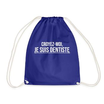 CROYEZ MOI - Sac de sport léger - bleu roi - Devant