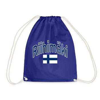 Riihimäki drapeau finlandais - Sac de sport léger - bleu roi - Devant