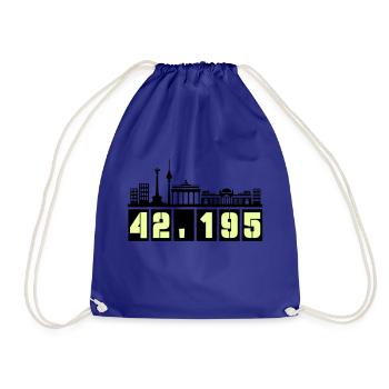 Berlin Skyline Marathon - Sac de sport léger - bleu roi - Devant