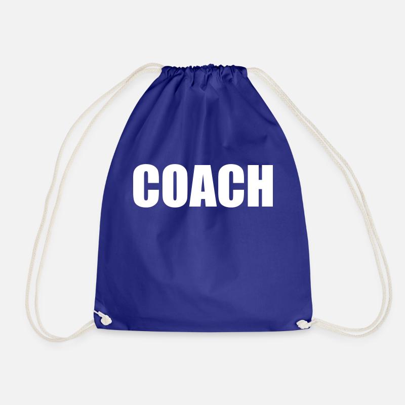 coach - Drawstring Bag - royal blue