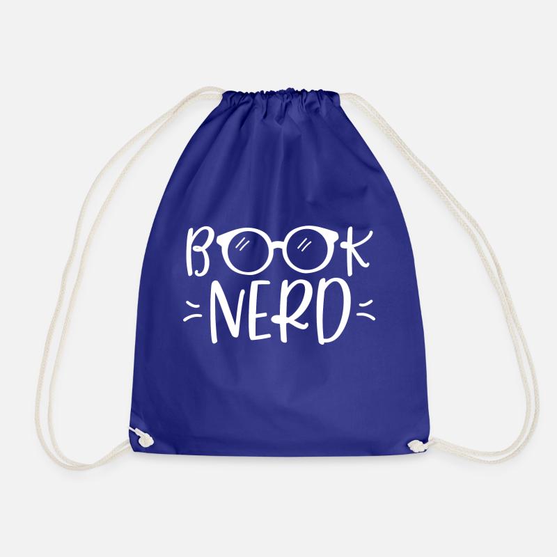 Booknerd - Turnbeutel - Königsblau