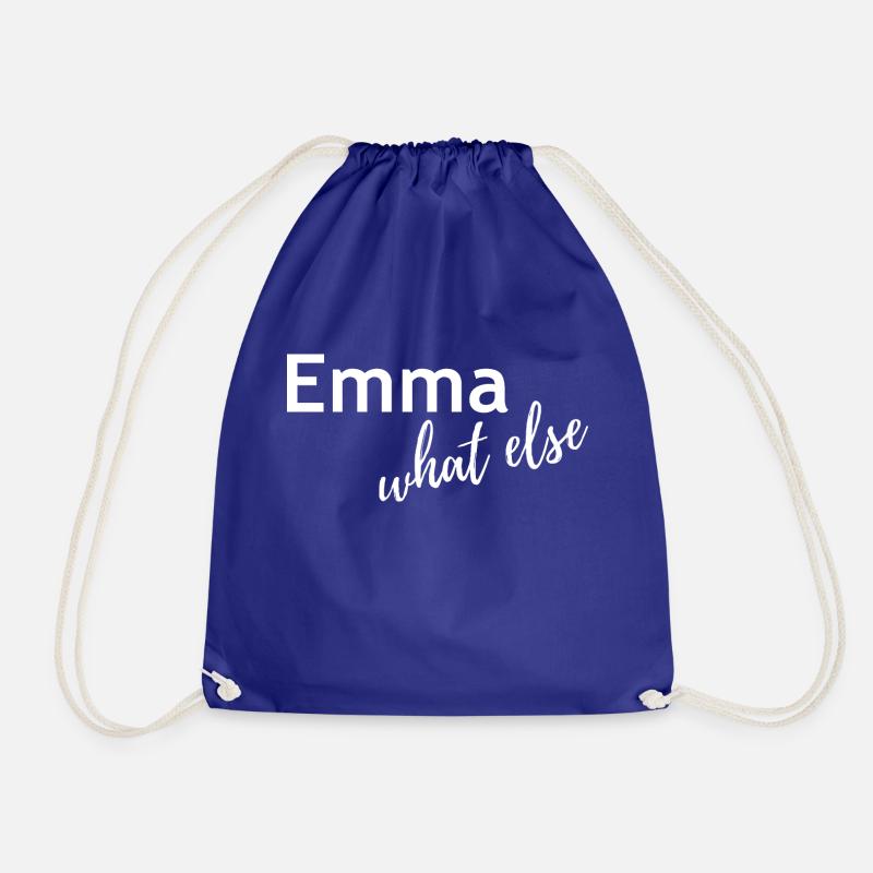 Emma What else - Turnbeutel - Königsblau