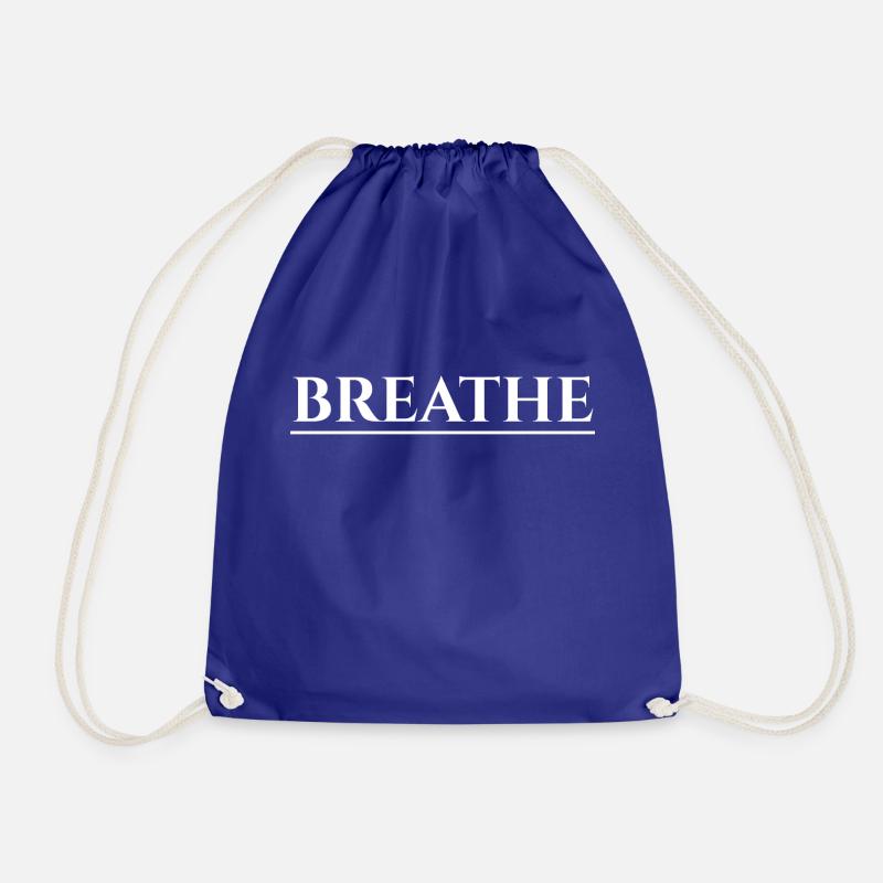 Uploaded - Drawstring Bag - royal blue