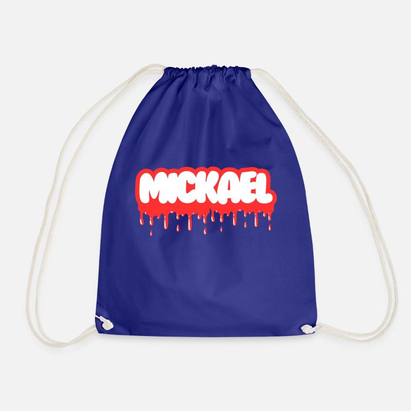 mickael - Drawstring Bag - royal blue