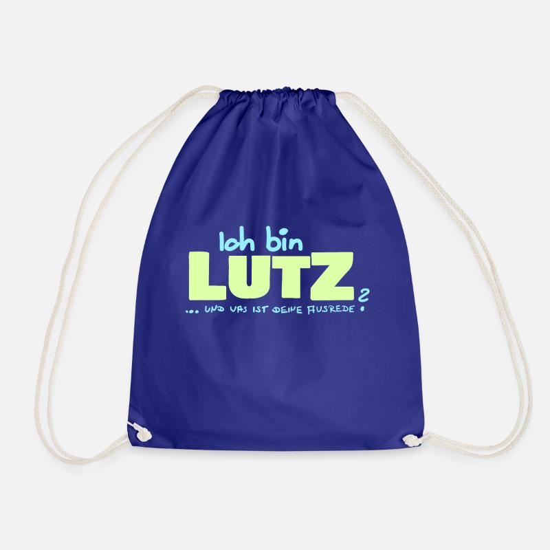 Lutz - Turnbeutel - Königsblau