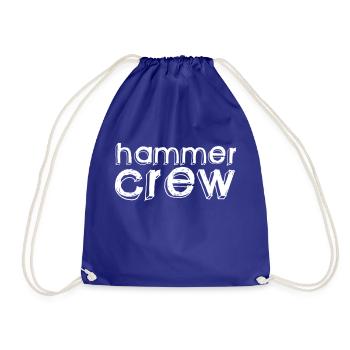 hammer crew - Turnbeutel - Königsblau - Vorne