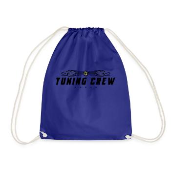 Tuning Crew Auto - Turnbeutel - Königsblau - Vorne