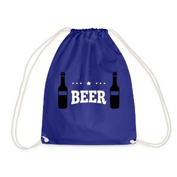 Bière - Sac de sport léger - bleu roi - Devant