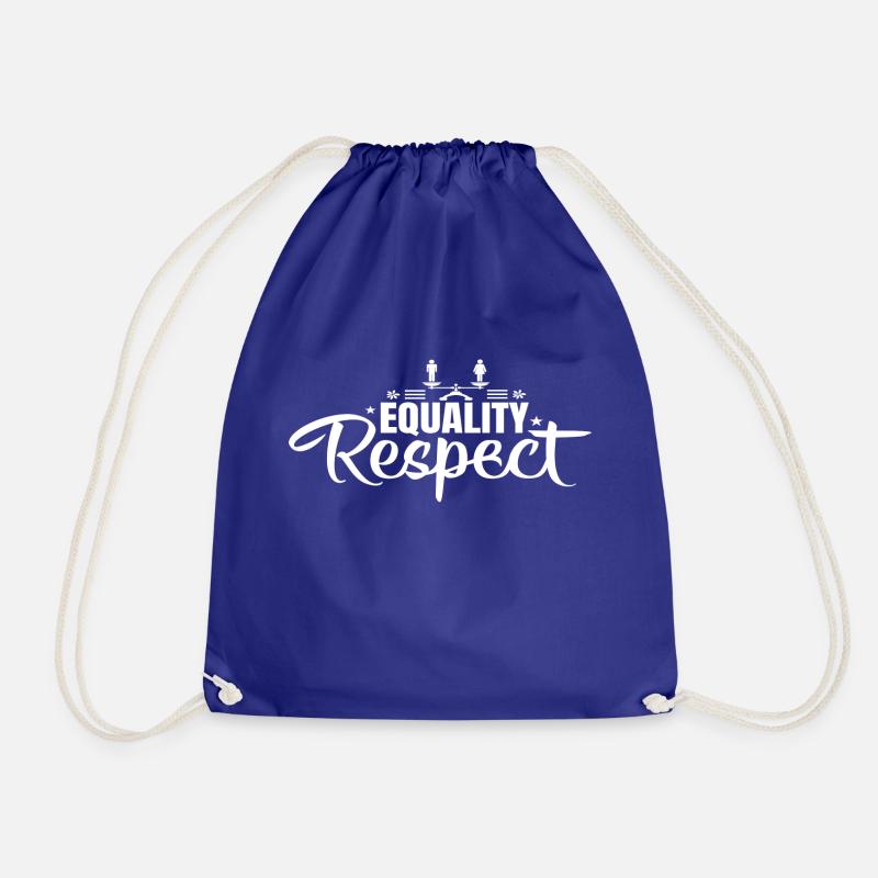 Equality Respect - Turnbeutel - Königsblau