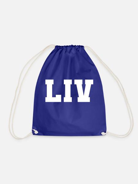 Name - Liv - Turnbeutel - Königsblau
