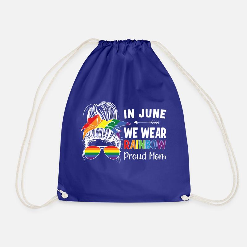 LGBT Stolze Mutter - Turnbeutel - Königsblau