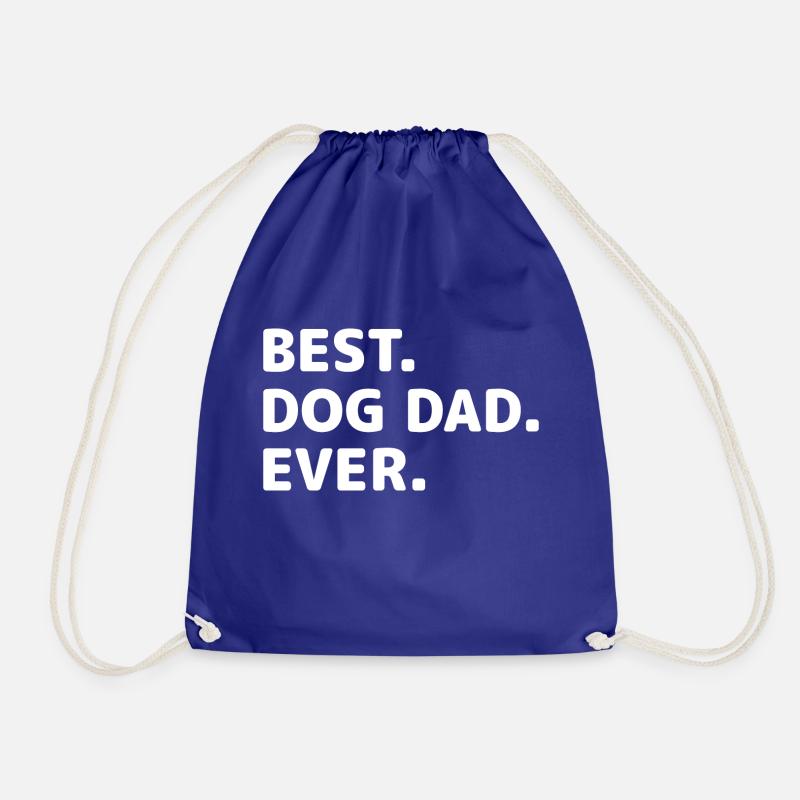 Dog Hund - Drawstring Bag - royal blue