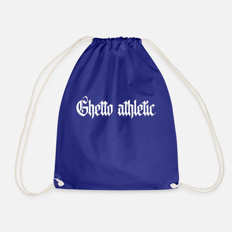 ghetto athletic - Drawstring Bag - royal blue