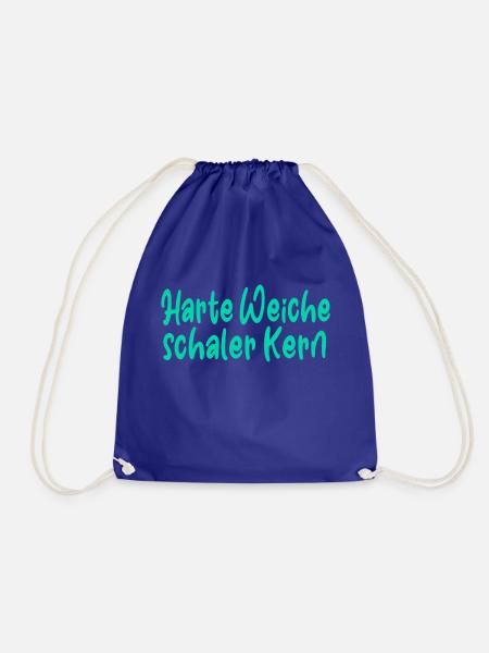 Harte Weiche schaler Kern - Turnbeutel - Königsblau
