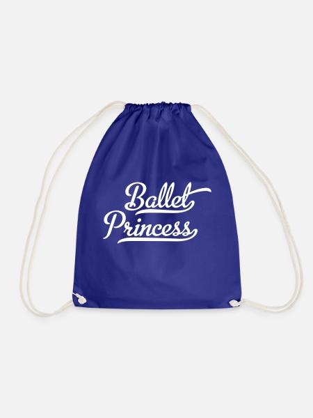Ballett Prinzessin - Turnbeutel - Königsblau