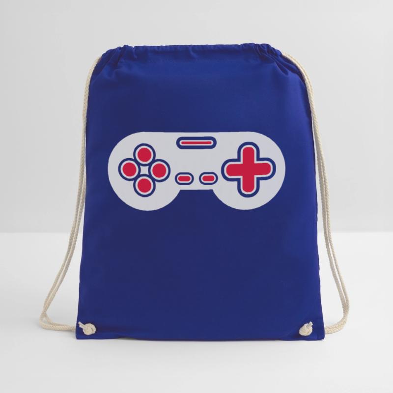 Design Retro Gamer Controller Turnbeutel