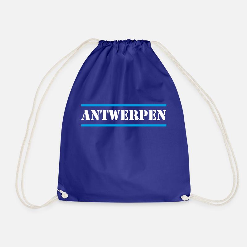 Antwerpen - Turnbeutel - Königsblau