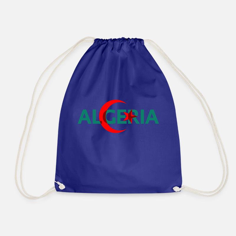 ALGERIA - Drawstring Bag - royal blue