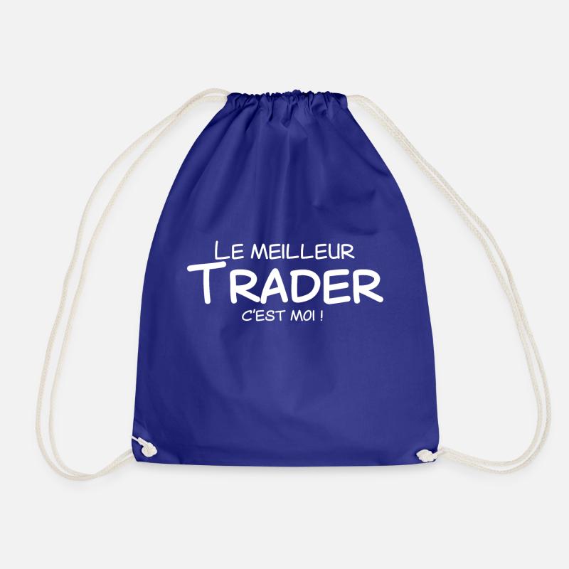 Le meilleur trader c'est moi - Sac de sport léger - bleu roi