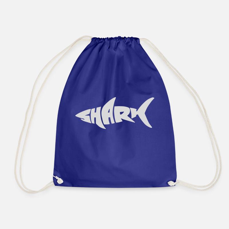 Shark - Turnbeutel - Königsblau