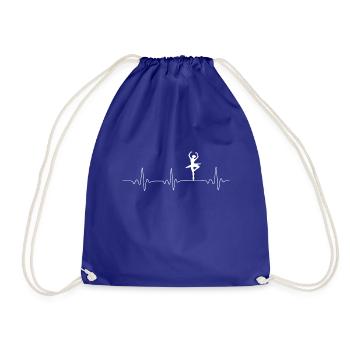 Ballerine Heartbeat - Sac de sport léger - bleu roi - Devant