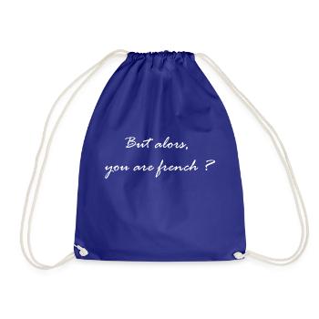 But alors, you are french? - Sac de sport léger - bleu roi - Devant