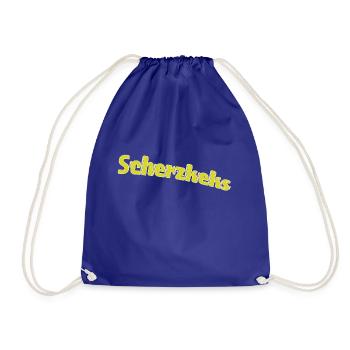 Scherzkeks - Turnbeutel - Königsblau - Vorne