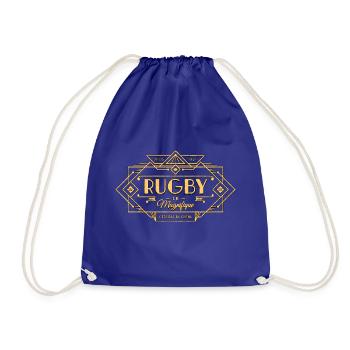 RUGBY THE MAGNIFICENT - Drawstring Bag - royal blue - Front