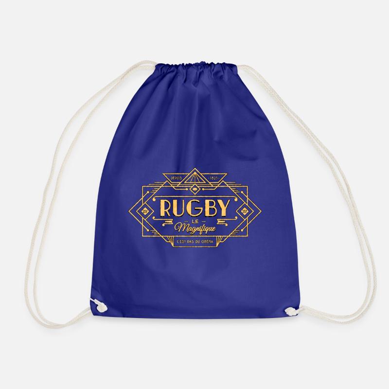 RUGBY THE MAGNIFICENT - Drawstring Bag - royal blue