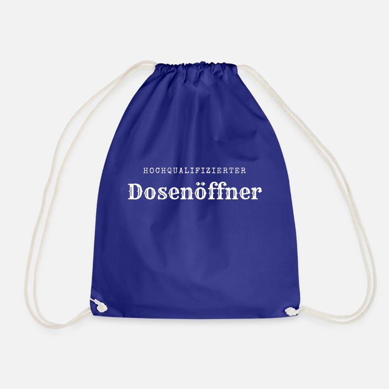 Dosenöffner - Turnbeutel - Königsblau