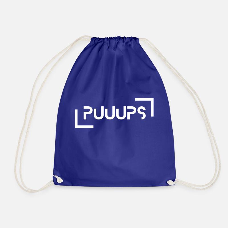 puuups - Turnbeutel - Königsblau