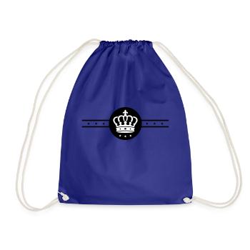 Élément de couronne - Sac de sport léger - bleu roi - Devant