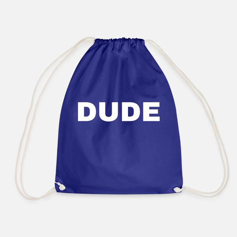 Dude - Turnbeutel - Königsblau