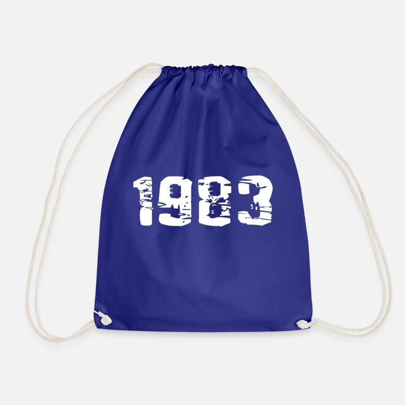 1983 - Drawstring Bag - royal blue
