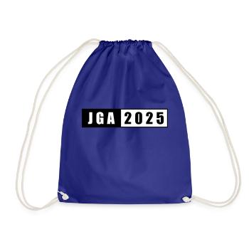 JGA 2025 - Turnbeutel - Königsblau - Vorne
