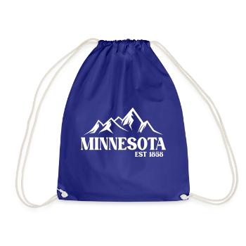 Minnesota - Sac de sport léger - bleu roi - Devant