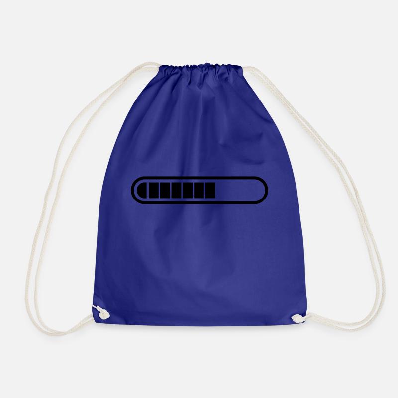 loading - Drawstring Bag - royal blue