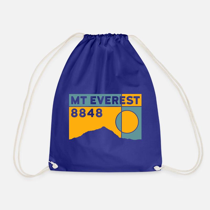 Mount Everest Base Camp Nepal Trekking Souvenir - Turnbeutel - Königsblau