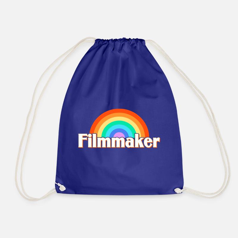 Filmmaker - Drawstring Bag - royal blue