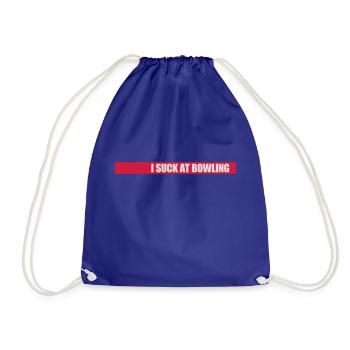 Je suis nul au bowling - Sac de sport léger - bleu roi - Devant