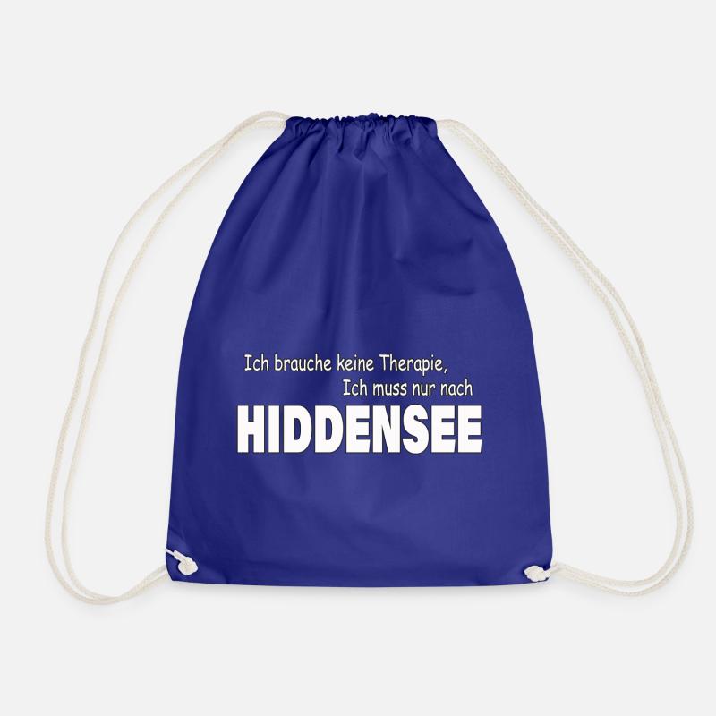 Therapie HIDDENSEE - Turnbeutel - Königsblau