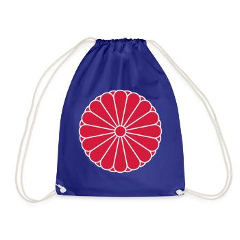 Emblème du Japon - Sac de sport léger - bleu roi - Devant