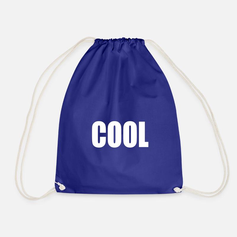 Cool - Drawstring Bag - royal blue
