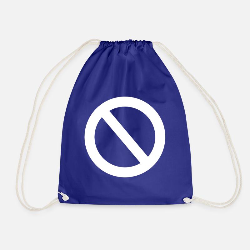 No! - Turnbeutel - Königsblau