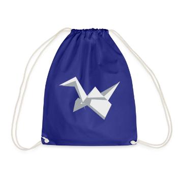origami - Sac de sport léger - bleu roi - Devant