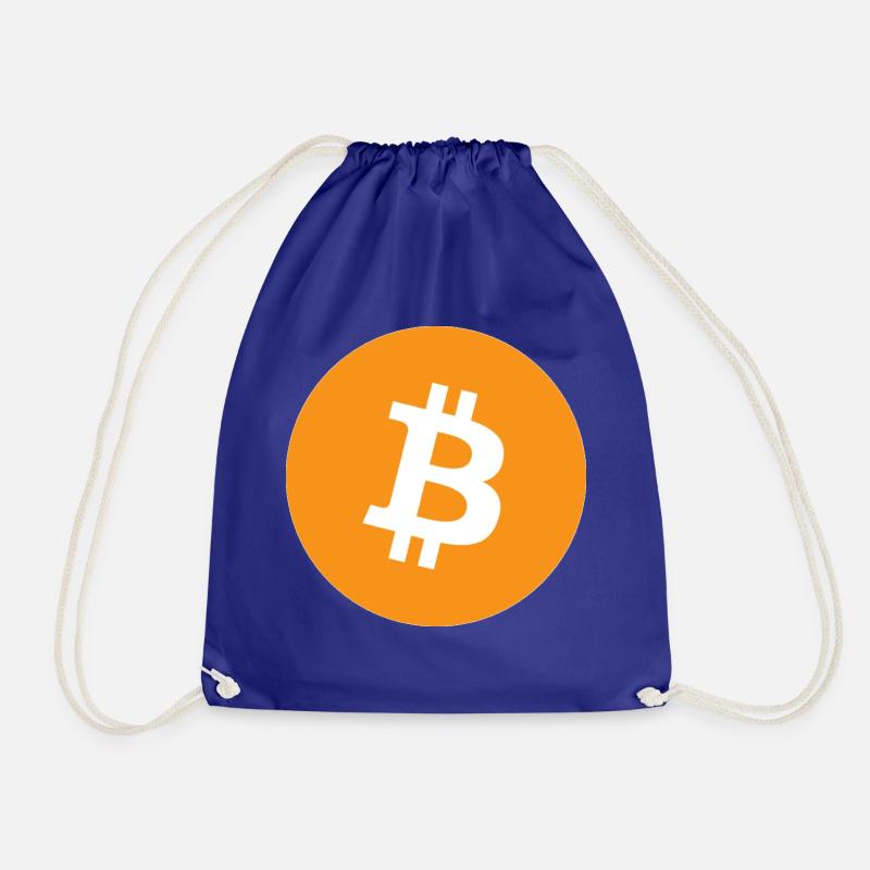 Bitcoin - Drawstring Bag - royal blue