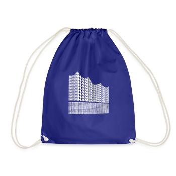 Hambourg Elbphilharmonie - Sac de sport léger - bleu roi - Devant